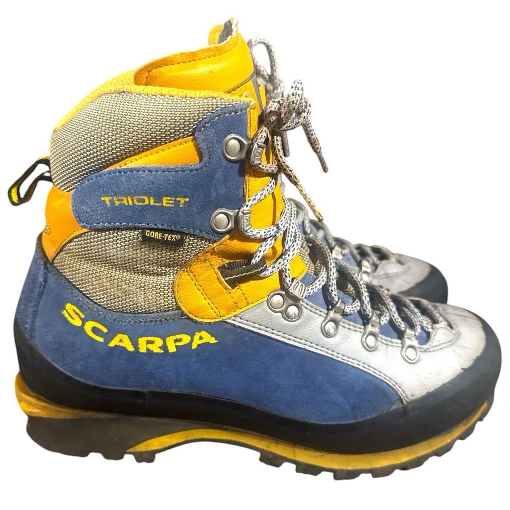 Scarpa Triolet GTX Boots Men’s 7.5 EU 40.5 Gore-Tex Vibram Mountaineering Hiking